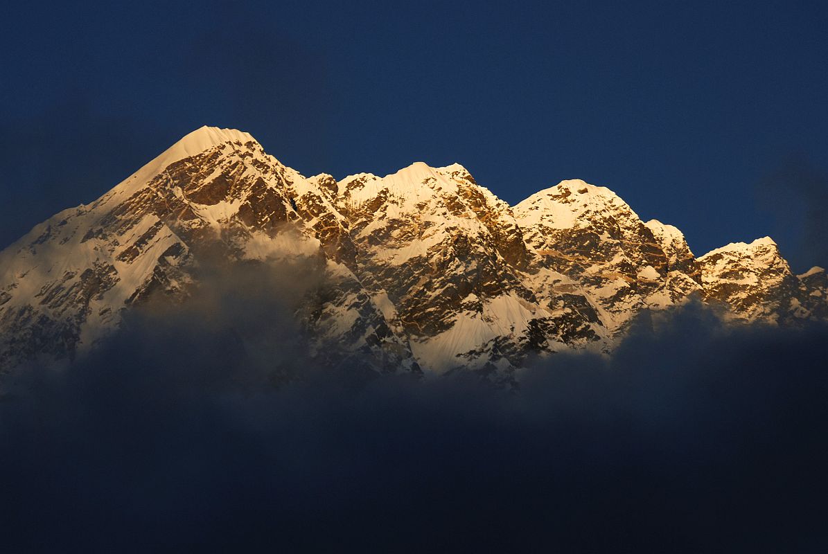 21 Nuptse Sunset From Lobuche